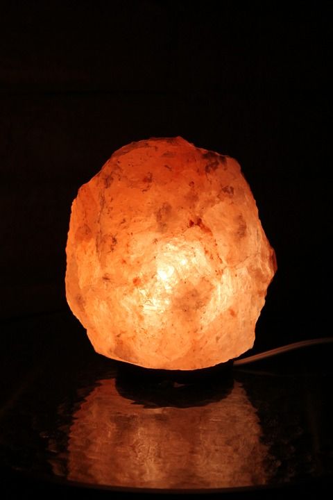 himalayan salt lamp