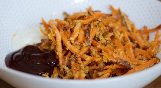 Delicious crispy sweet potato fries from your air fryer